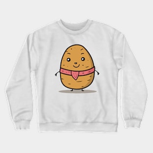 happy potato Crewneck Sweatshirt